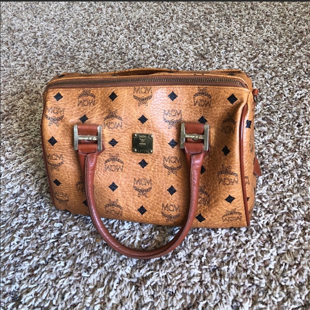 Vintage MCM doctor bag purse